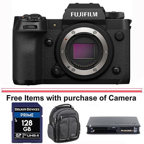 X-H2 Mirrorless Digital Camera Body with FT-XH File Transmitter Grip Image 8