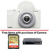 ZV-1F Vlogging Camera (White) with Sony Vlogger's Accessory KIT (ACC-VC1) Thumbnail 10
