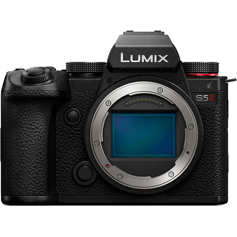 Lumix DC-S5 II Mirrorless Digital Camera with 20-60mm Lens (Black) with Kondor Blue Cage Image 1