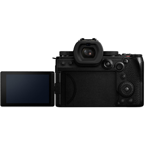 Lumix DC-S5 IIX Mirrorless Digital Camera Body (Black) with Kondor Blue Cage Image 8