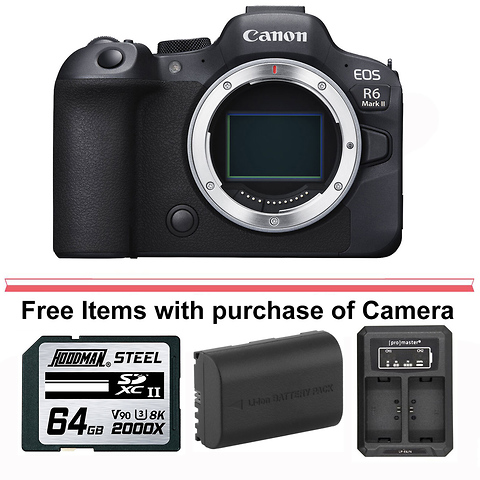 Canon EOS R6 Mark II Mirrorless Digital Camera | Samy's Camera