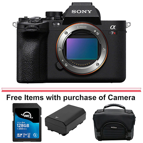 Alpha a7R V Mirrorless Digital Camera Body with Sony 160GB CFexpress Type A TOUGH Memory Card Image 7