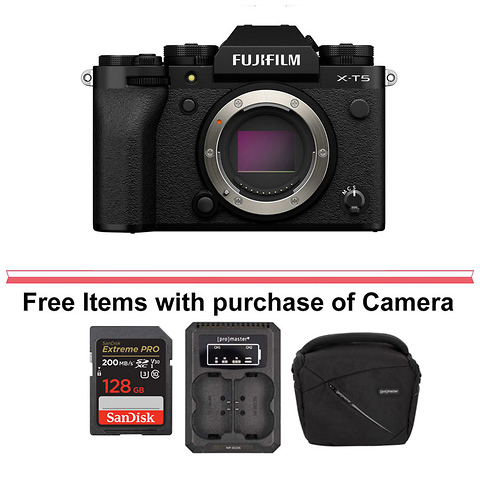 Fujifilm X-T5 Cámara Digital Mirrorless, Black (Solo Cuerpo) : :  Electrónica