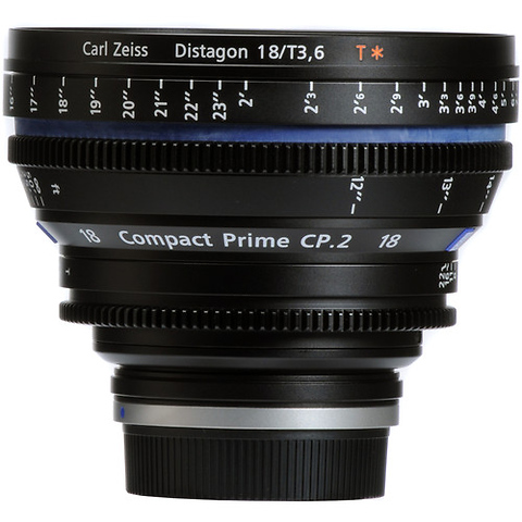 CP.2 Distagon 18mm/T3.6 T* Compact Prime Cine (EF Mount) Lens - Pre-Owned Image 0