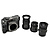 M7 Film Camera Body w/ 50mm, 80mm & 150mm Lenses & Case - Pre-Owned