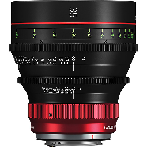 CN-R 35mm T1.5 L F Cinema Prime Lens (RF Mount) Image 0