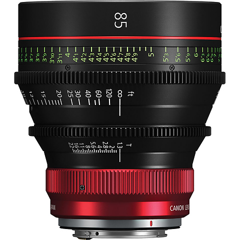 CN-R 85mm T1.3 L F Cinema Prime Lens (RF Mount) Image 0