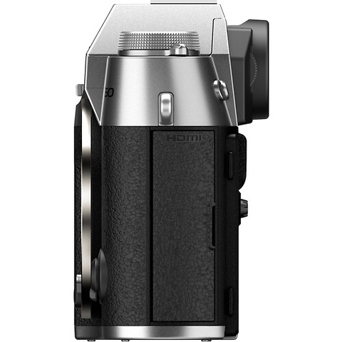 X-T50 Mirrorless Camera Body (Silver) Image 3