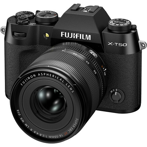 X-T50 Mirrorless Camera with XF 16-50mm f/2.8-4.8 Lens (Black) Image 1