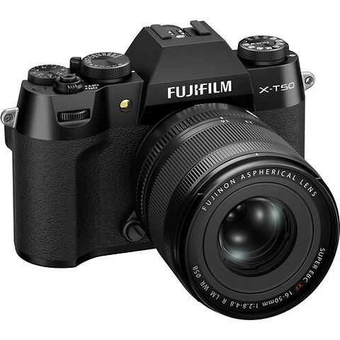 X-T50 Mirrorless Camera with XF 16-50mm f/2.8-4.8 Lens (Black) Image 2