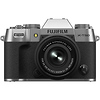X-T50 Mirrorless Camera with 15-45mm f/3.5-5.6 Lens (Silver) Thumbnail 0
