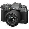 X-T50 Mirrorless Camera with 15-45mm f/3.5-5.6 Lens (Charcoal Silver) Thumbnail 2