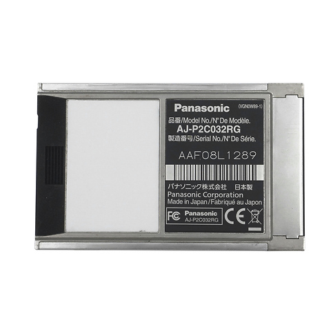 AJ-P2C032RG 32GB P2 High Performance Card for Panasonic P2 Camcorders - Pre-Owned Image 1
