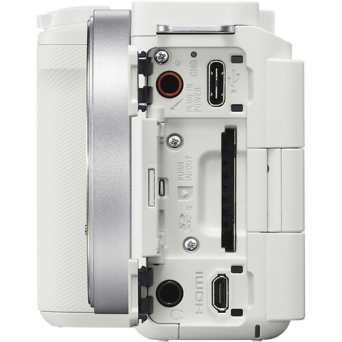 Alpha ZV-E10 II Mirrorless Digital Camera Body (White) Image 5