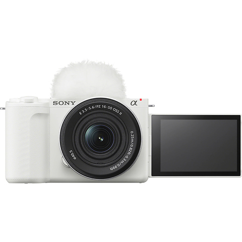 Alpha ZV-E10 II Mirrorless Digital Camera with 16-50mm Lens (White) Image 0