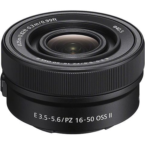 E PZ 16-50mm f/3.5-5.6 OSS II Lens Image 0