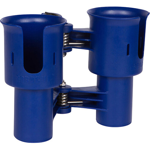 Clamp-On Dual-Cup & Drink Holder (Navy) Image 3