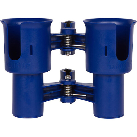 Clamp-On Dual-Cup & Drink Holder (Navy) Image 1