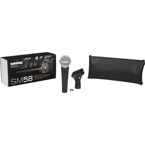 SM58-LC Cardioid Dynamic Microphone Image 4