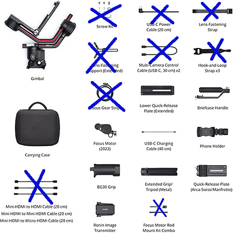 RS 3 Pro Gimbal Stabilizer Combo (Missing some cables) - Pre-Owned Image 2