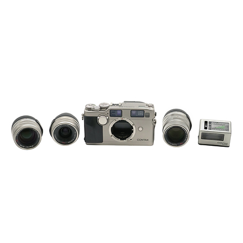 G2 Body with 28mm, 45mm, 90mm Lenses & TLA200 Flash Kit Chrome - Pre-Owned Image 0