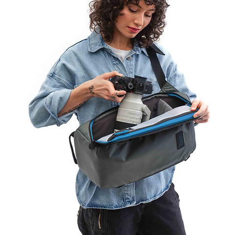 Solstice V2 Sling Bag (Gray, 16L) Image 8