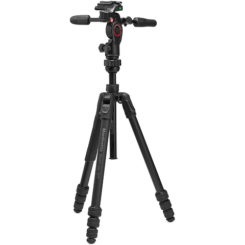 Befree GT PRO Aluminum Travel Tripod with 3-Way Pan/Tilt Head Image 0