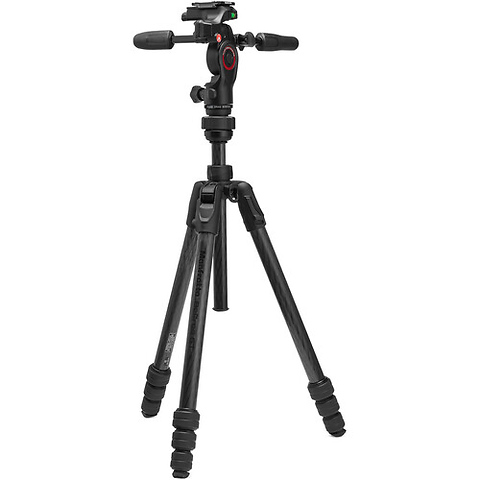 Befree GT PRO Aluminum Travel Tripod with 3-Way Pan/Tilt Head Image 1