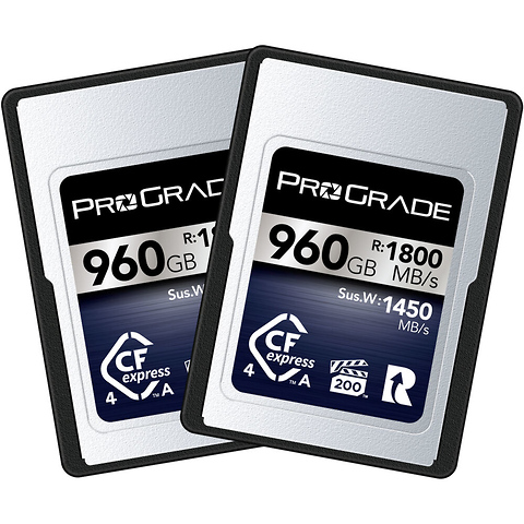 960GB CFexpress 4.0 Type A Iridium Memory Card (2-Pack) Image 0