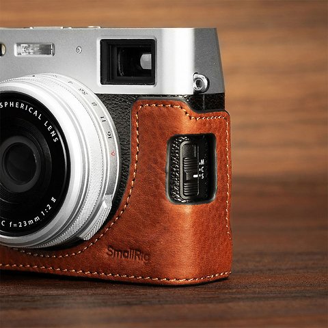 Leather Half Case Kit for Fujifilm X100VI (Brown) Image 4