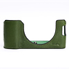 Leather Half Case Kit for Fujifilm X100VI (Green) Thumbnail 1