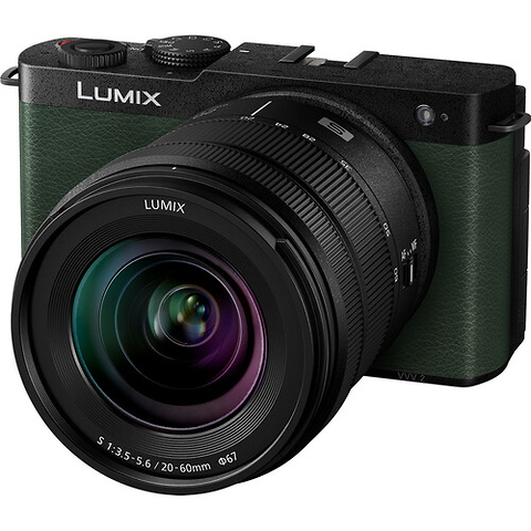 Lumix DC-S9 Mirrorless Digital Camera with 20-60mm Lens (Dark Olive) Image 1