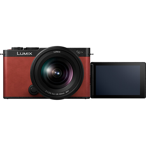 Lumix DC-S9 Mirrorless Digital Camera with 20-60mm Lens (Crimson Red) Image 2