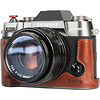 Leather Half Case Kit for Fujifilm X-T50 (Brown) Thumbnail 3
