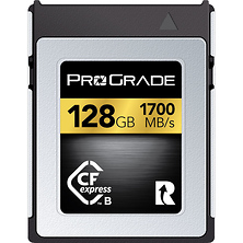 128GB CFexpress 2.0 Type B Gold Memory Card Image 0