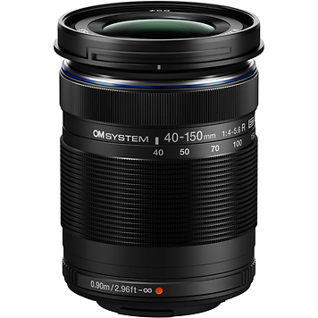 M.Zuiko Digital ED 40-150mm f/4-5.6 R Lens (Black)