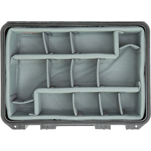 1711-6 Case with Think Tank Photo Dividers & Lid Foam (Black) Image 3