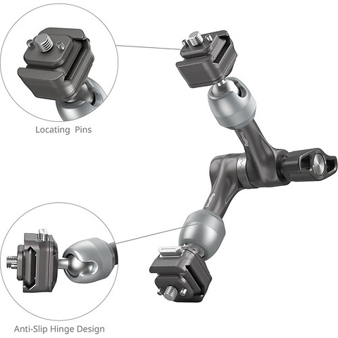 7 in. HawkLock H21 Quick Release Rosette Magic Arm Image 2