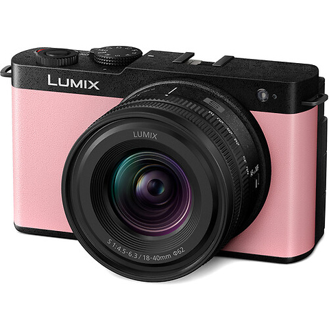 Lumix DC-S9 Mirrorless Digital Camera with 18-40mm Lens (Sakura Pink) Image 1