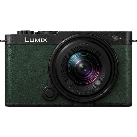 Lumix DC-S9 Mirrorless Digital Camera with 18-40mm Lens (Dark Olive) Image 0