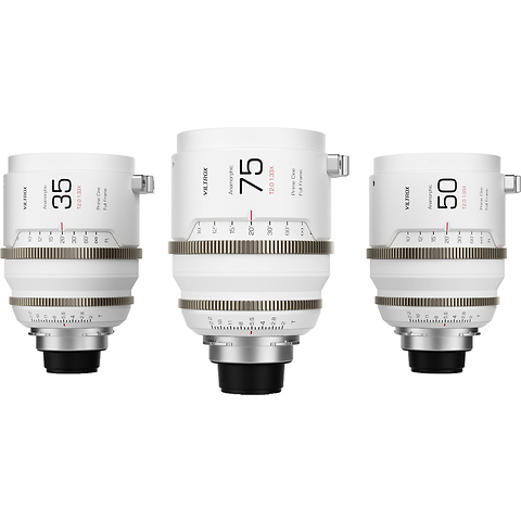 EPIC 35mm, 50mm, and 75mm T2 1.33x Full-Frame Anamorphic 3-Lens Set for ARRI PL Image 0