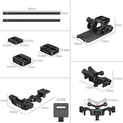 Wildlife Photography Lens Support Kit (Manfrotto 501PL) Image 1