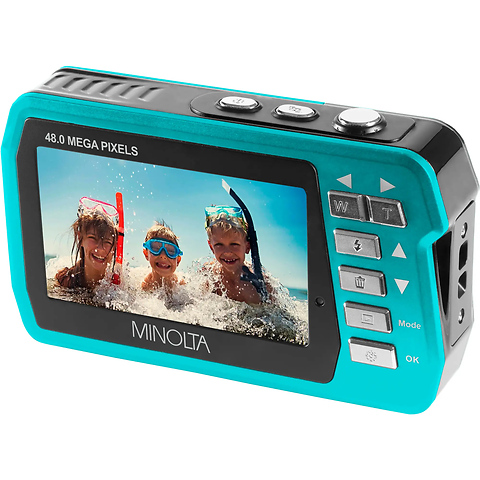 MN40WP Waterproof Digital Camera (Blue) Image 2