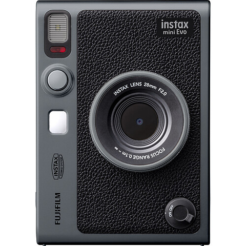 INSTAX MINI EVO Limited Edition Hybrid Instant Camera Bundle (Dark Silver) Image 1