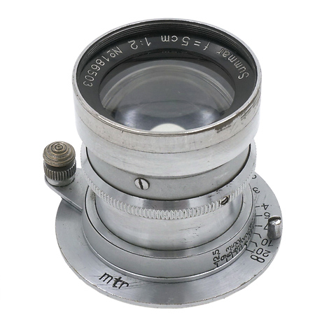 Summar LTM (M39) 5cm f/2.0 Rigid Lens Chrome - Pre-Owned Image 1