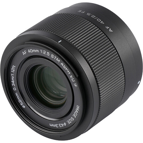 AF 40mm f/2.5 E Lens for Sony E Image 3