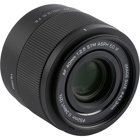 AF 40mm f/2.5 E Lens for Sony E Image 4