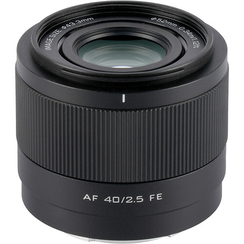 AF 40mm f/2.5 E Lens for Sony E Image 1