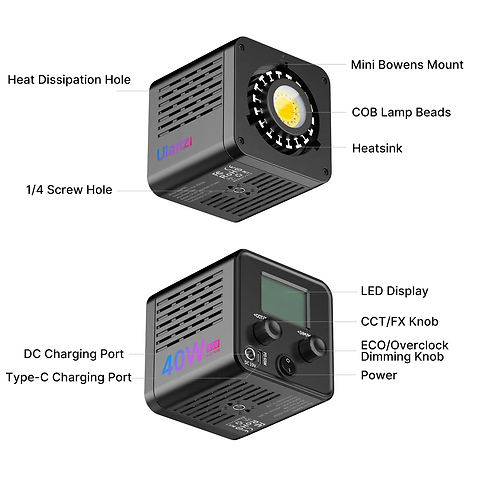 L024 RGB LED Monolight Image 7