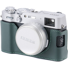 Leather Camera Case for Fujifilm X100VI (Green) Image 0